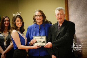 Forrey's Forza was voted Entrepreneur of the Year by the Lacey South Sound Chamber.
