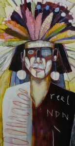 “Heyoka” by Ka’ila Farrell-Smith (Klamath)