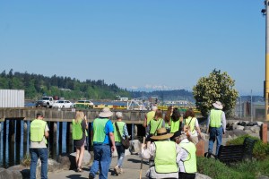 Access to the marine terminal is secure and not typically open to the public.