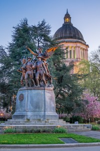 The Winged Vctory Monument honors those who served in World War I. Photo credit: Gerry Oar.