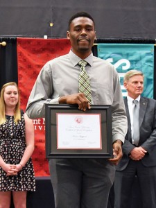 Salutatorian Marcus Sheppard