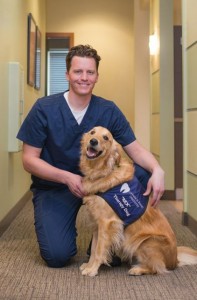 therapy dog dentist