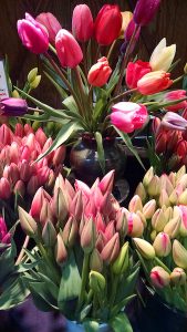 farmers market flowers