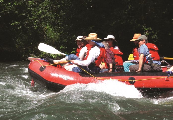Nisqually river float