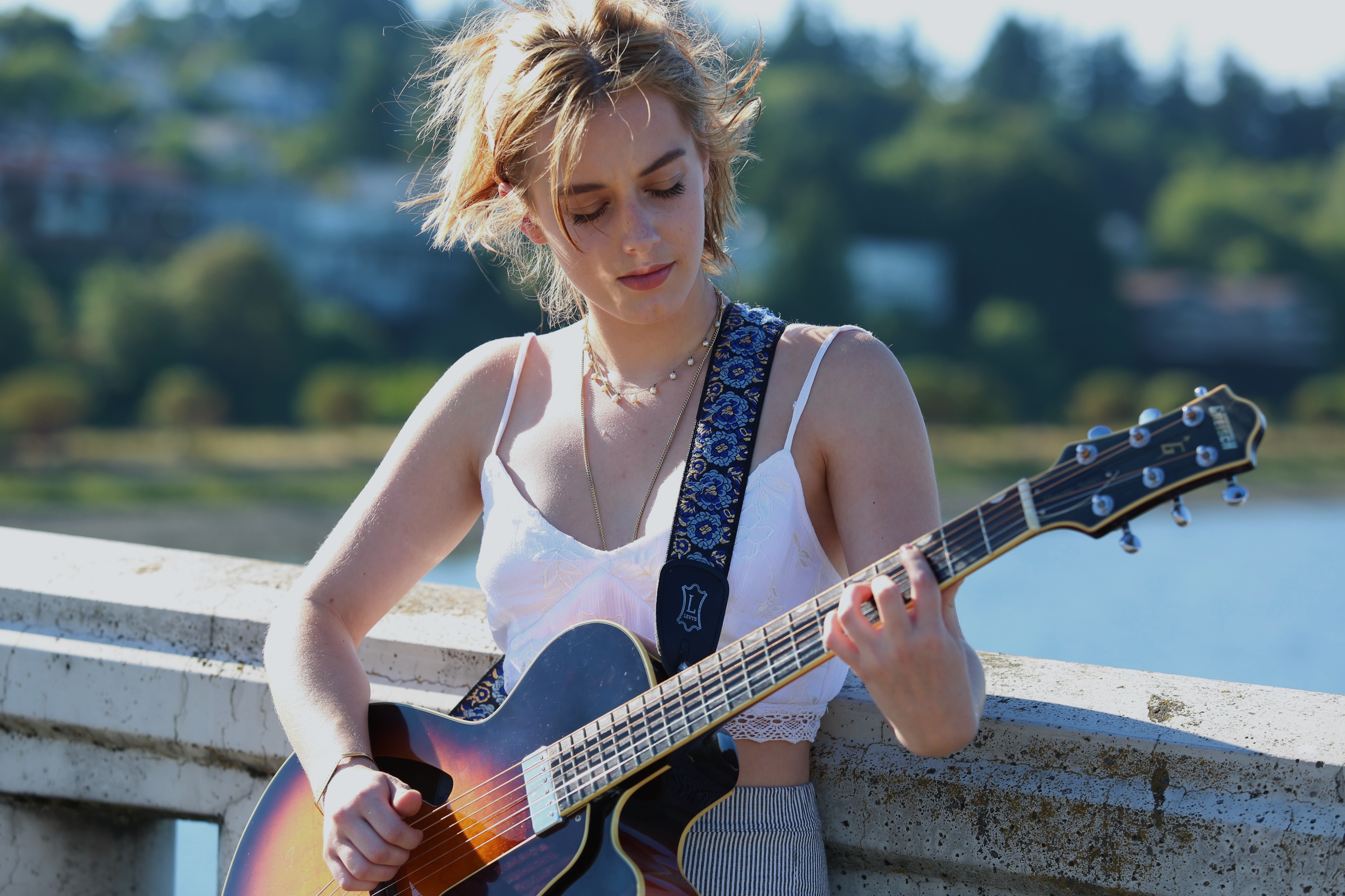 Chloe O'Brien - Young Olympian Strumming Up a Musical Career - ThurstonTalk