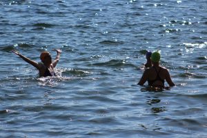 open water swimming