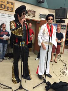 It is Elvis or your dentist? Photo courtesy: Olympia Union Gospel Mission.