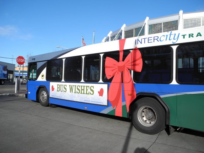 Passengers Ride Free on Intercity Transit’s Jingle Bus ThurstonTalk