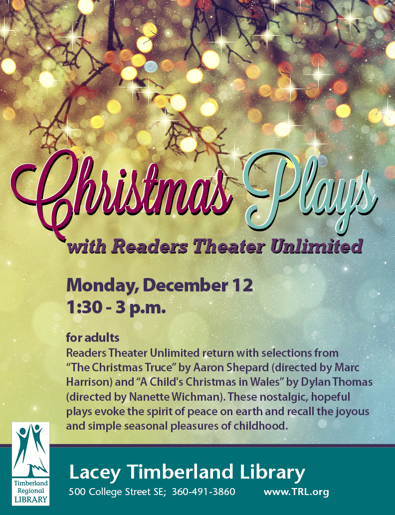Christmas Plays with Readers Theater Unlimited ThurstonTalk