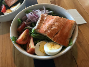 State and Central Salmon salad