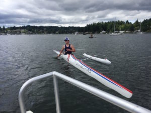 Ziggy Norberg paracanoe