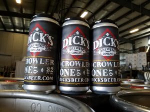 crowler Dick's Brewing