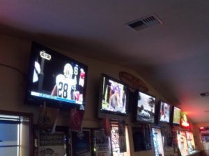 sports bar TV