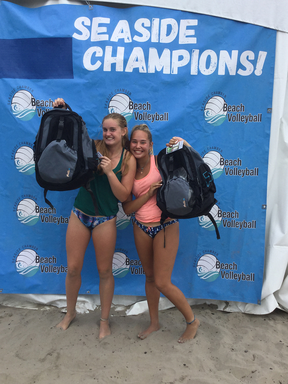 Area Talent Takes Home Gold at Seaside Beach Volleyball Tournament