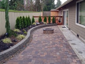 firepit backyard