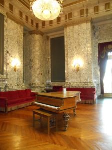 Dr. Hans Moldenhauer piano room