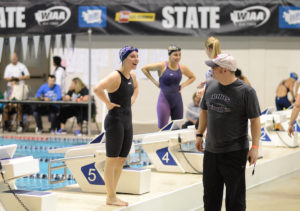 Black Hills High School swimming