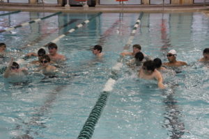 Capital High School swimming