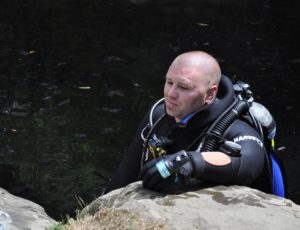 Tenino Mayor Wayne Fournier Quarry Dive Tenino