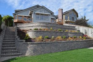 AJB Landscaping & Fence retaining wall