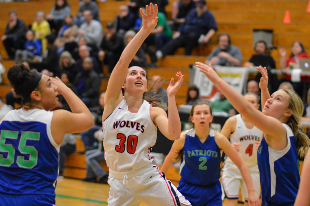 Black Hills girls regional basketball victory over Issaquah