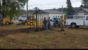 Bucoda Improvement Club Volunteers Jungle Gym