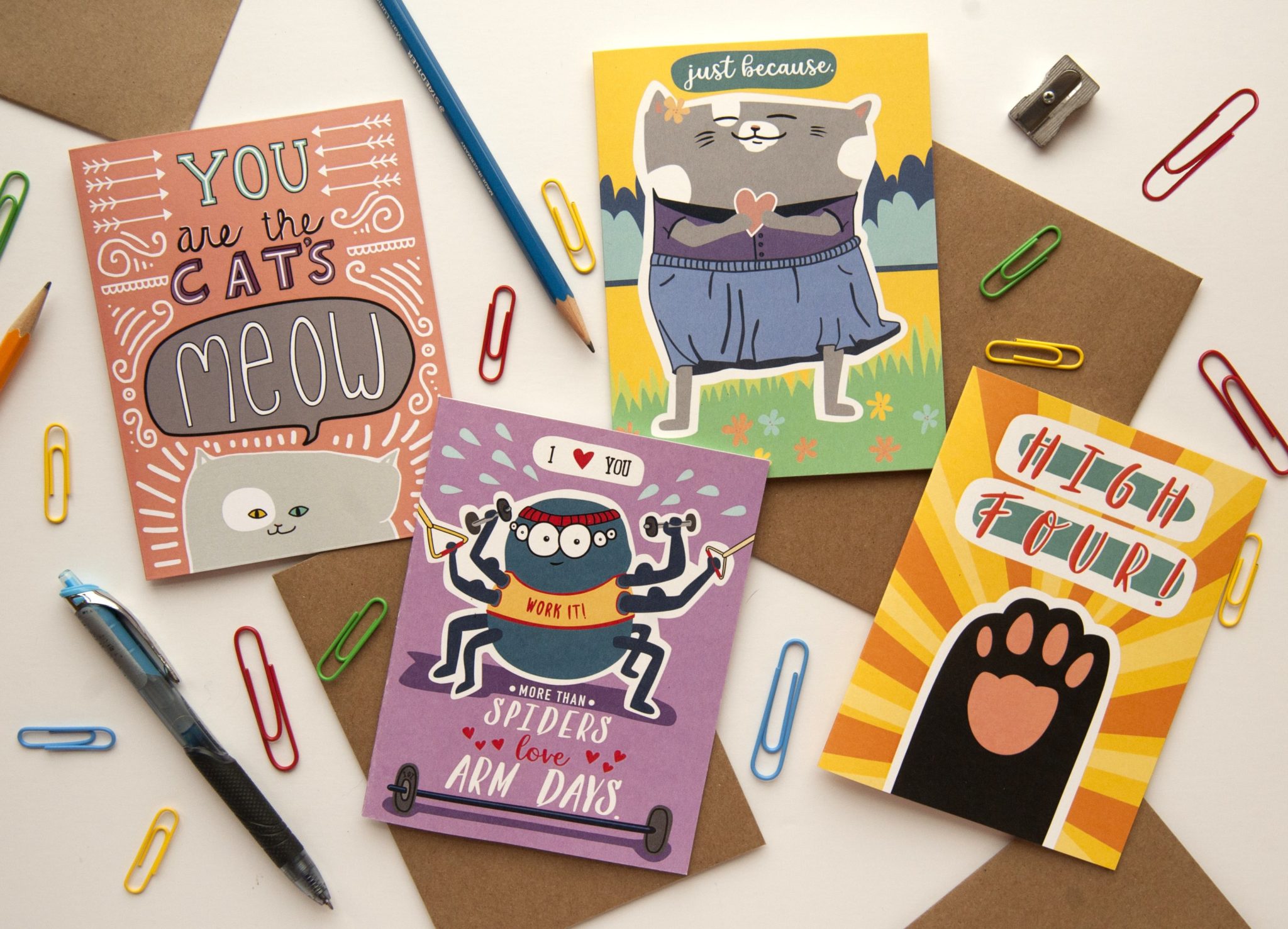 Cat Pants Studio cards for every occassion