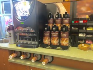 Great coffee set up at safeway