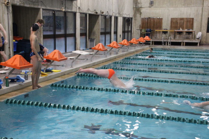 Oly swimmers2 Alex wright, OHS swim