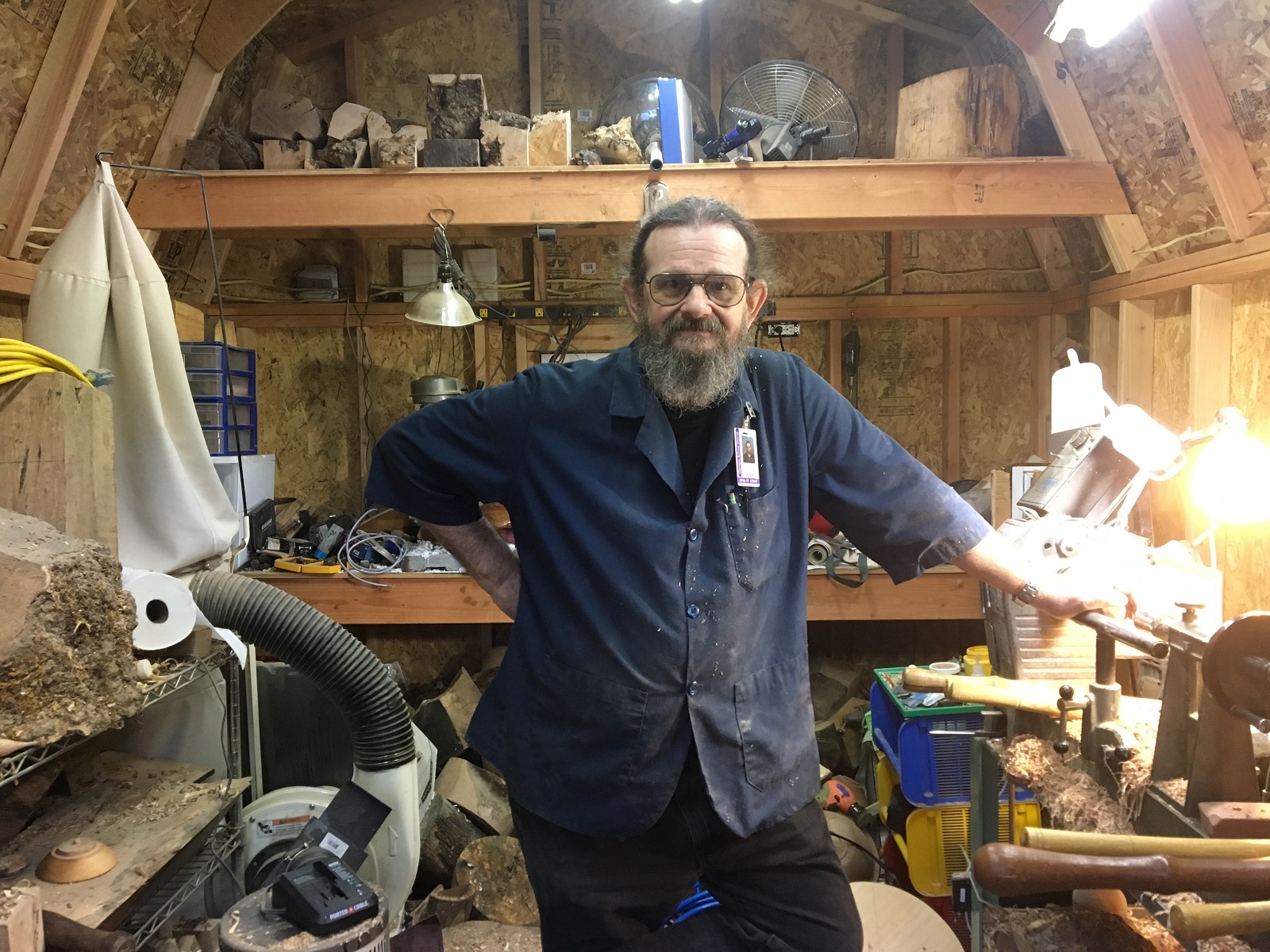 Local Woodturner David Charles Preserves History through Wood Pieces - ThurstonTalk