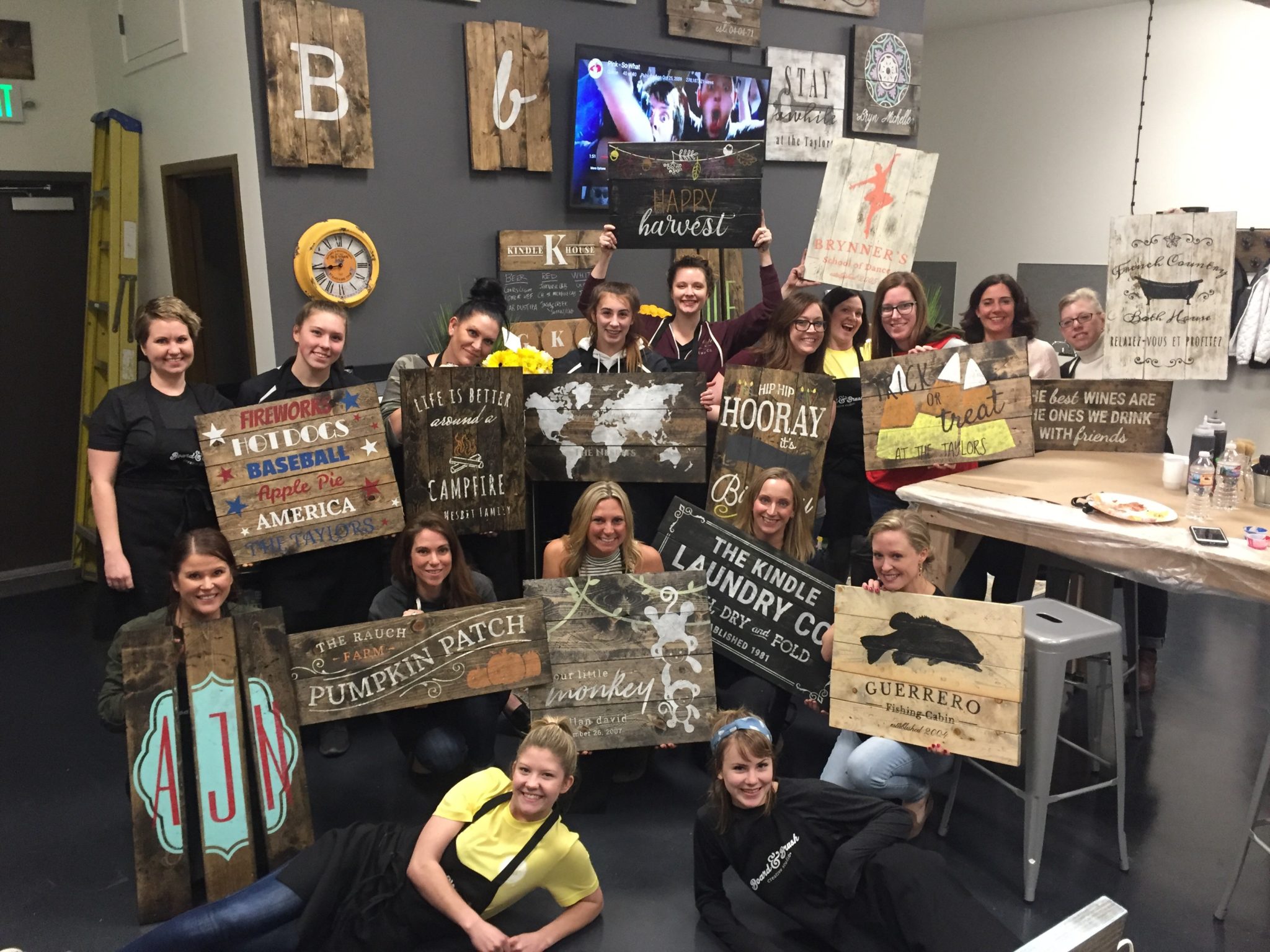 Steamboat Island Community Board and Brush to the Neighborhood