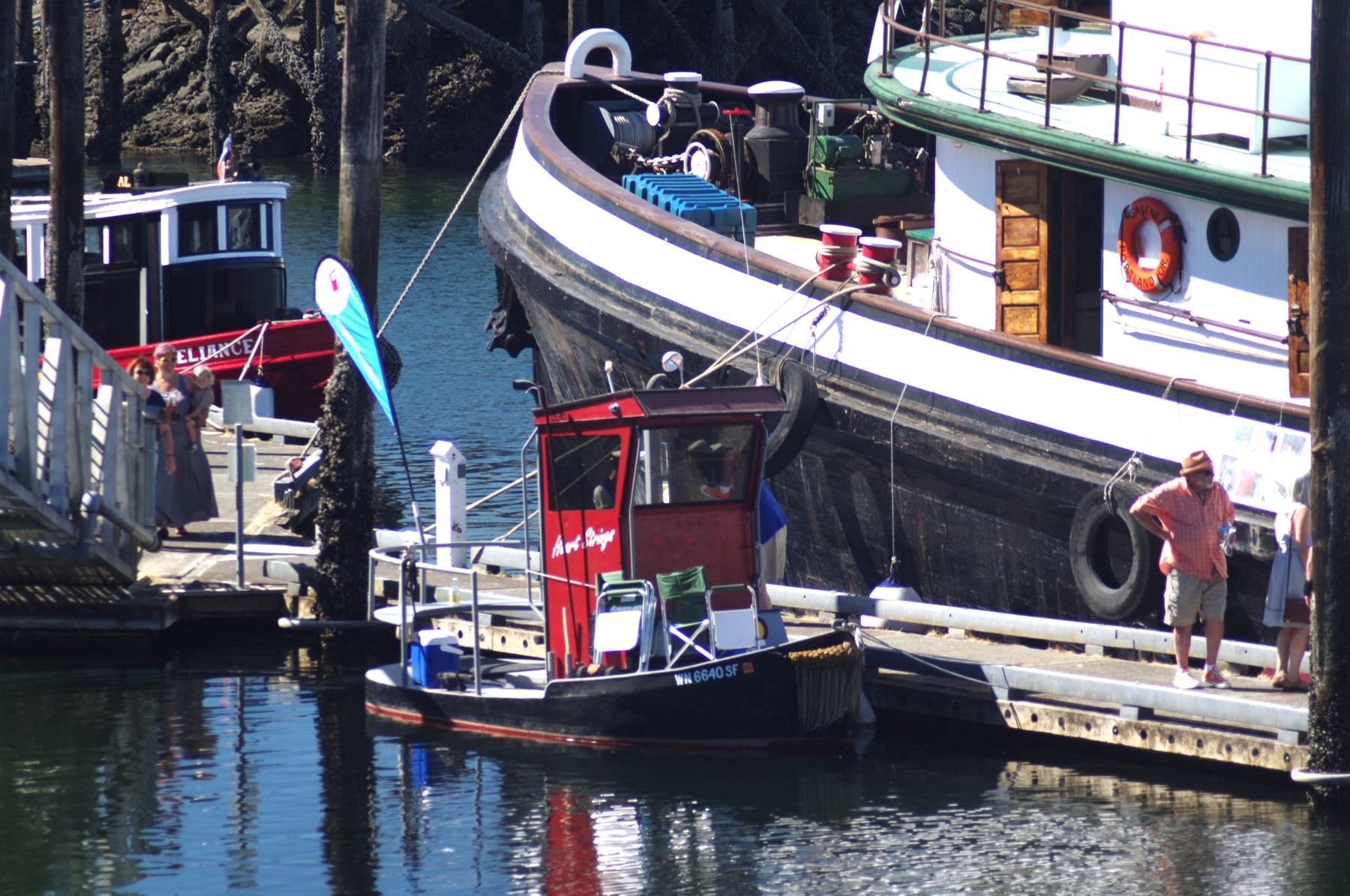 Olympia Harbor Days Tug of the Month Heart Strings Big and Small Tugs