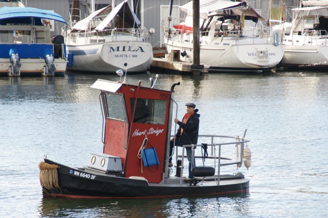 Olympia Harbor Days Tug of the Month HEART STRINGS out and about