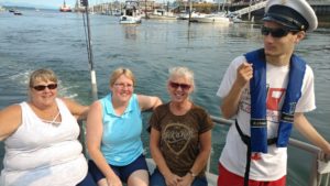 Olympia Harbor Days Tug of the Month Heart Strings Skipper Dillon on Tour