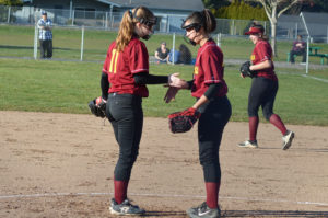 eyton Uznanski Capital High School fastpitch vs. River Ridge