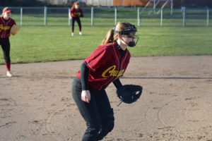 Peyton Uznanski Capital High School fastpitch batting average .700