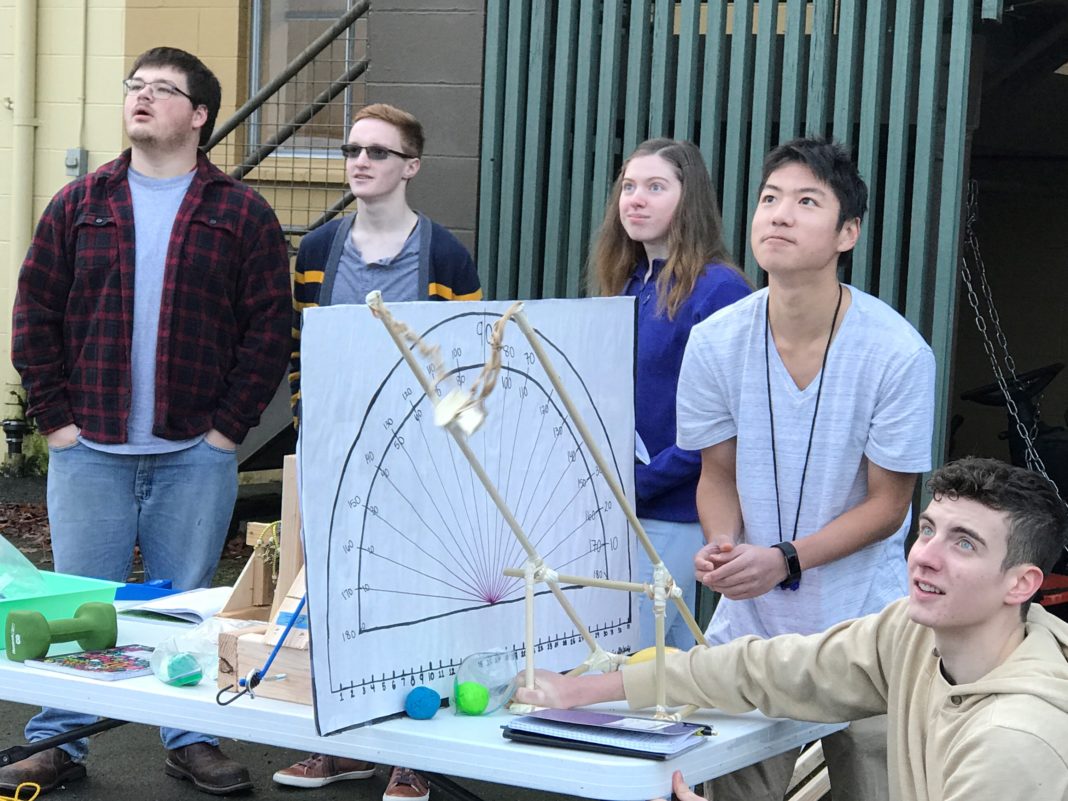 Pope John Paul II High School STEM catapult