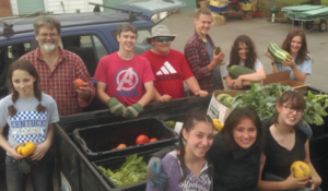 Pope John Paul II High School STEM students first harvest