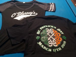 St Patricks Day OBlarneys Irish Pub Olympia shirts