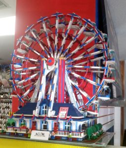The Brickhouse Olympia LEGO ferris wheel 