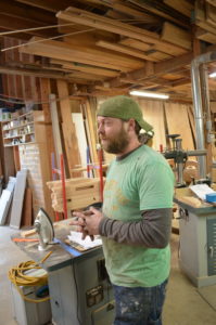 Eco Woodworks Olympia Devin shop manager