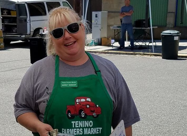 Tenino Farmers Market manager Bridget Fosse