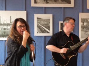 Olympia Almost Blue band at oyster house