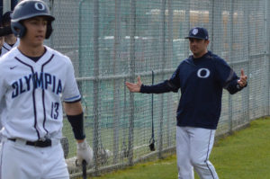 Olympia High School Baseball Derek Weldon 