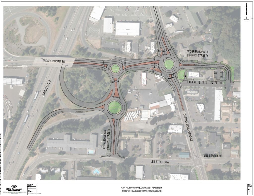 SCJ Alliance Trosper Rd Trosper and 6th Ave Roundabouts-EX-1