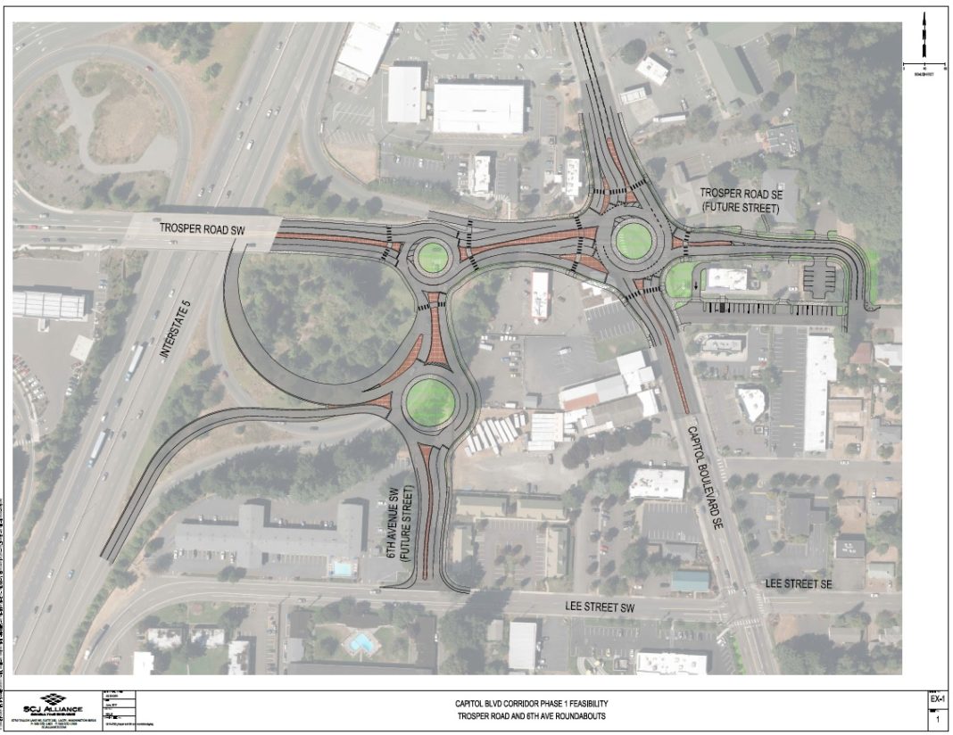 SCJ Alliance Trosper Rd Trosper and 6th Ave Roundabouts-EX-1