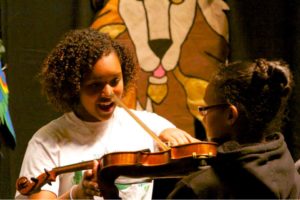 The Washington Center for the Performing Arts Instrument Petting Zoo 1