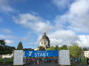 YMCA Spring Run Starting Line