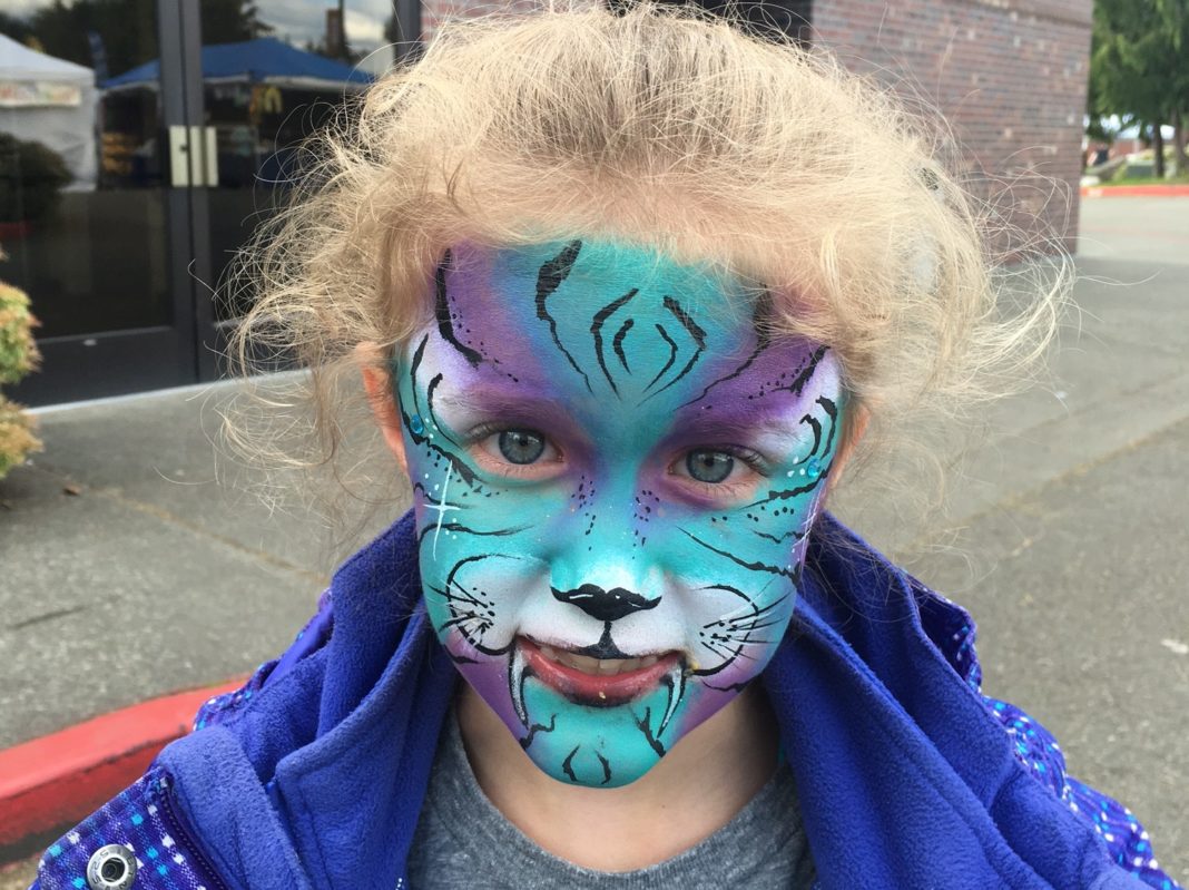 Lacey Spring Fun Fair Face Painting