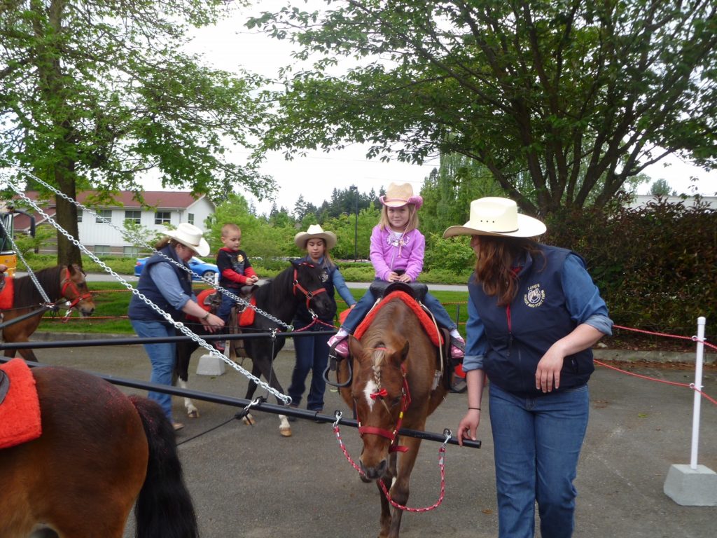 Lacey Spring Fun Fair pony rides